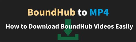 boundhub video downloader